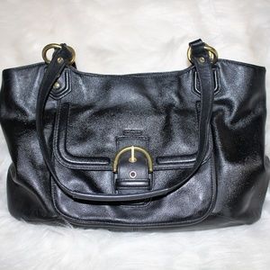 Vintage COACH F24961 Campbell Belle Navy Carryall